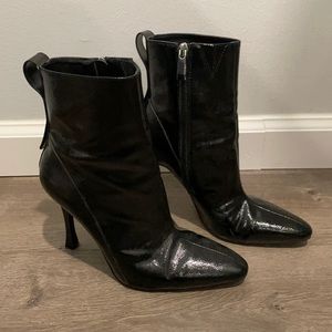 Black high heel booties - Size 6.5